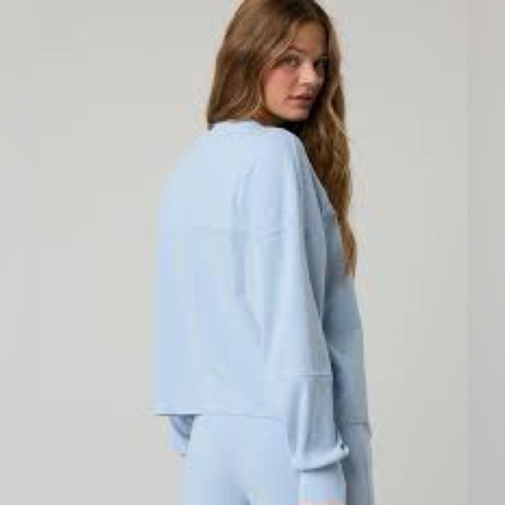 Aerie quarter zip tres chic